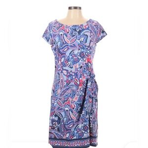 Talbots Vibrant Paisley Midi Dress